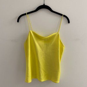 Alice + Olivia Harmon Satin Top